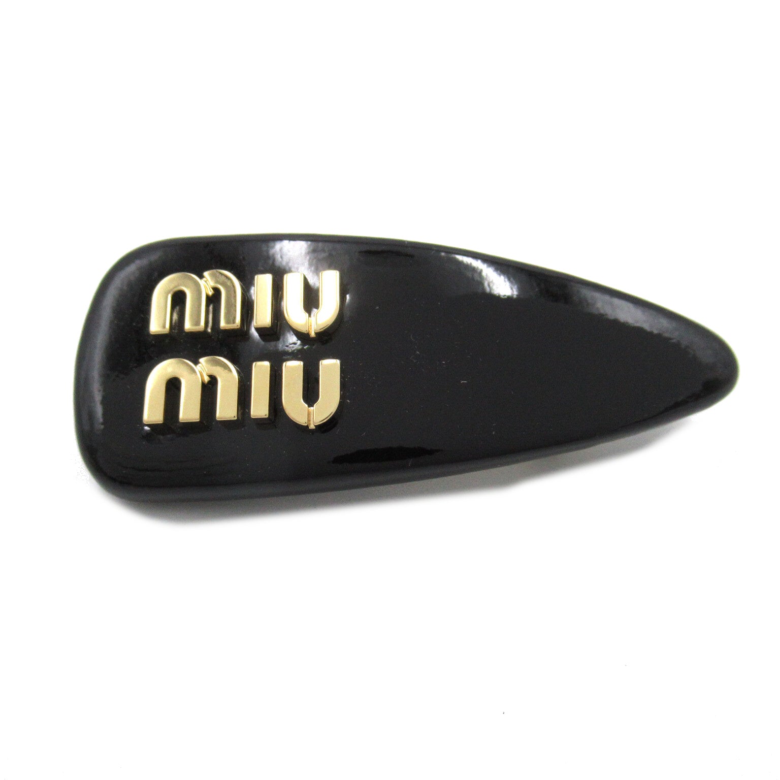 Miu Miu Miu Baretta Baretta Accessories Leather Vernische  Black 5IF092069F0002