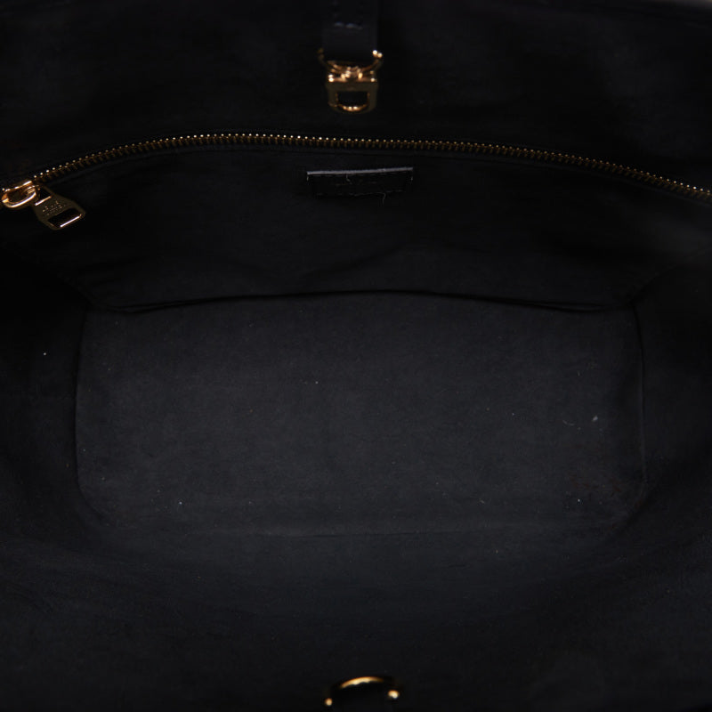LOUIS VUITTON Monogram Amplant Neval MM Tote Bag Leather Noir  Ivory × Pink   Business Bag  Startup Back Mens Tote Bag【 Ship】