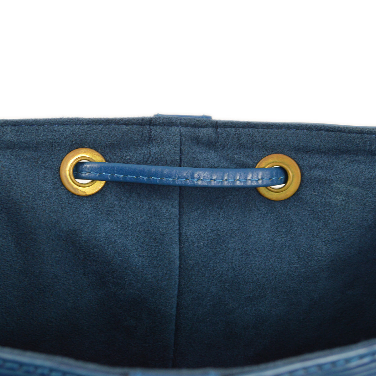 Louis Vuitton Blue Epi Petite Noe Bucket Shoulder Bag M44105