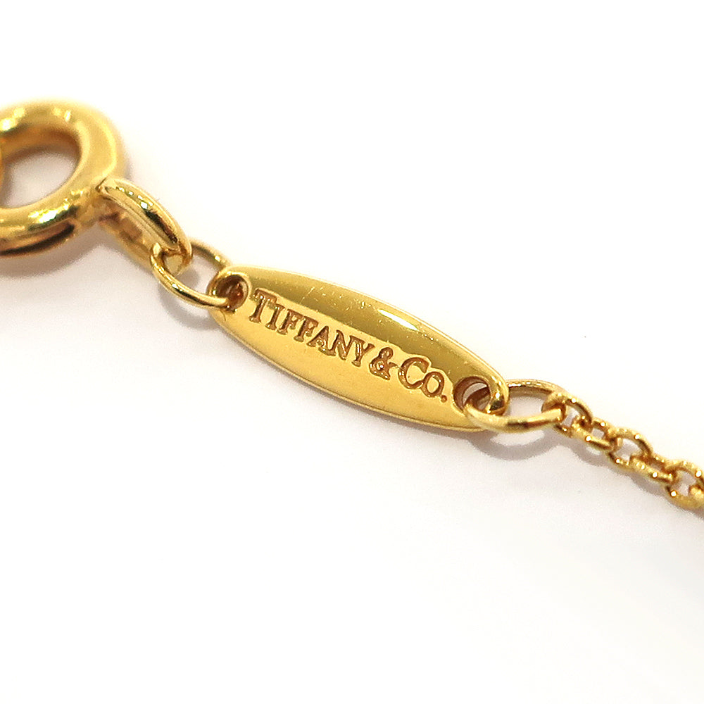 Tiffany Byzantine Diamond Necklace K18YG Yellow G Jewelry 1P