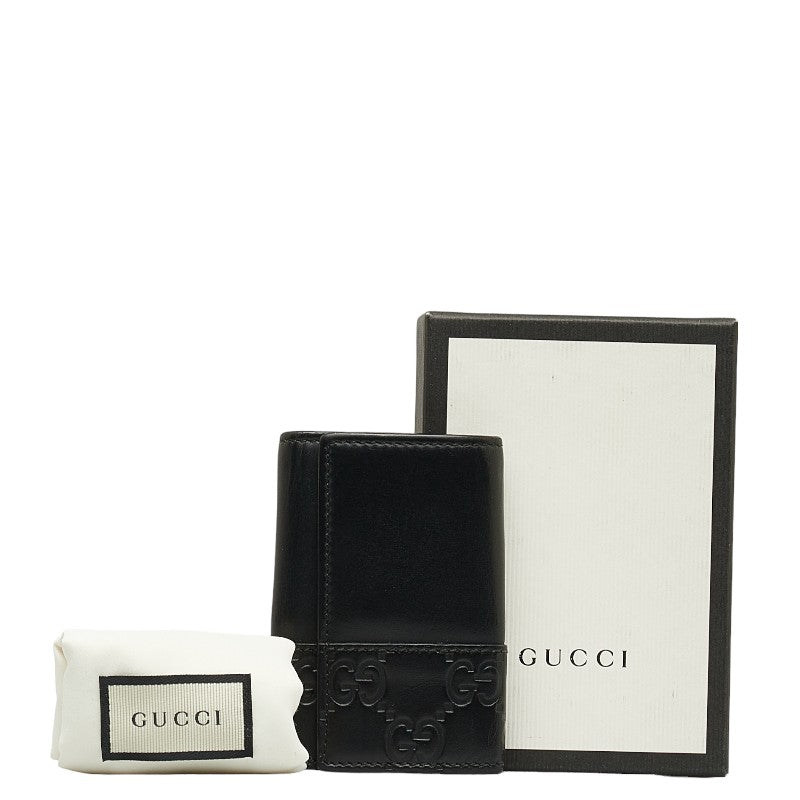 Gucci Gucci Keycase 256433 Black Leather  Gucci