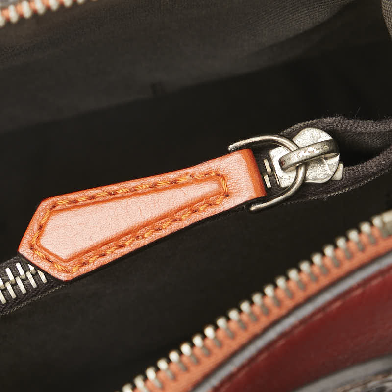 Fendi Byzaw Scarfs Handbag 2WAY 8BL125 Red Leather  Fendi
