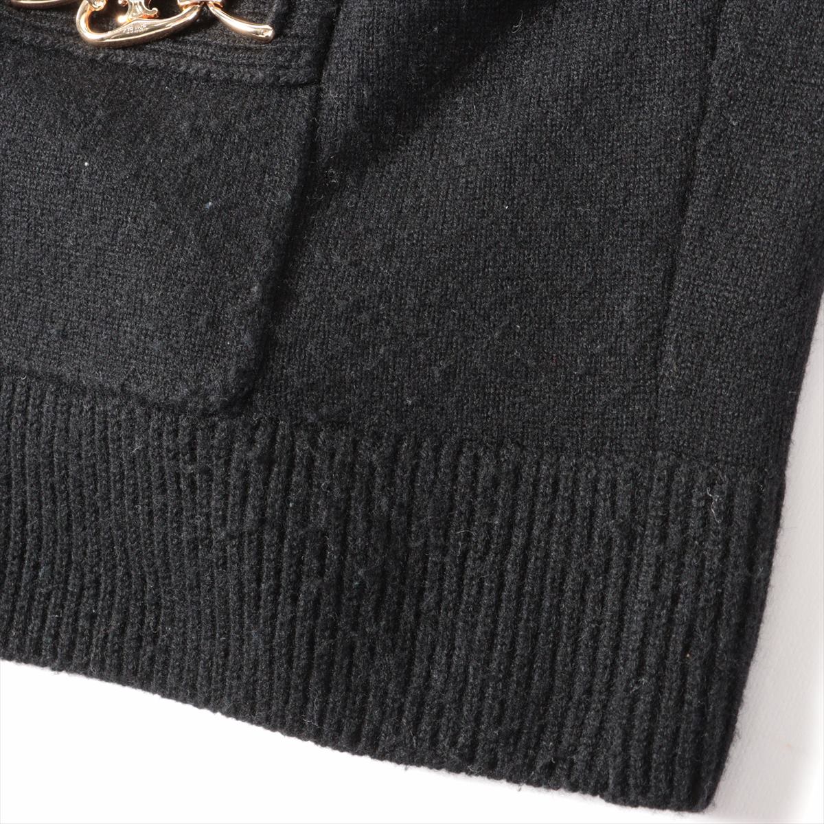 Celine 23AW Casimir Cardigan S  Black 2A87T207O Gourmet Triumph