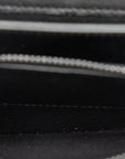 Saint Laurent YSL V Stitch Shoulder Bag Chain Wallet Black Leather  Saint Laurent