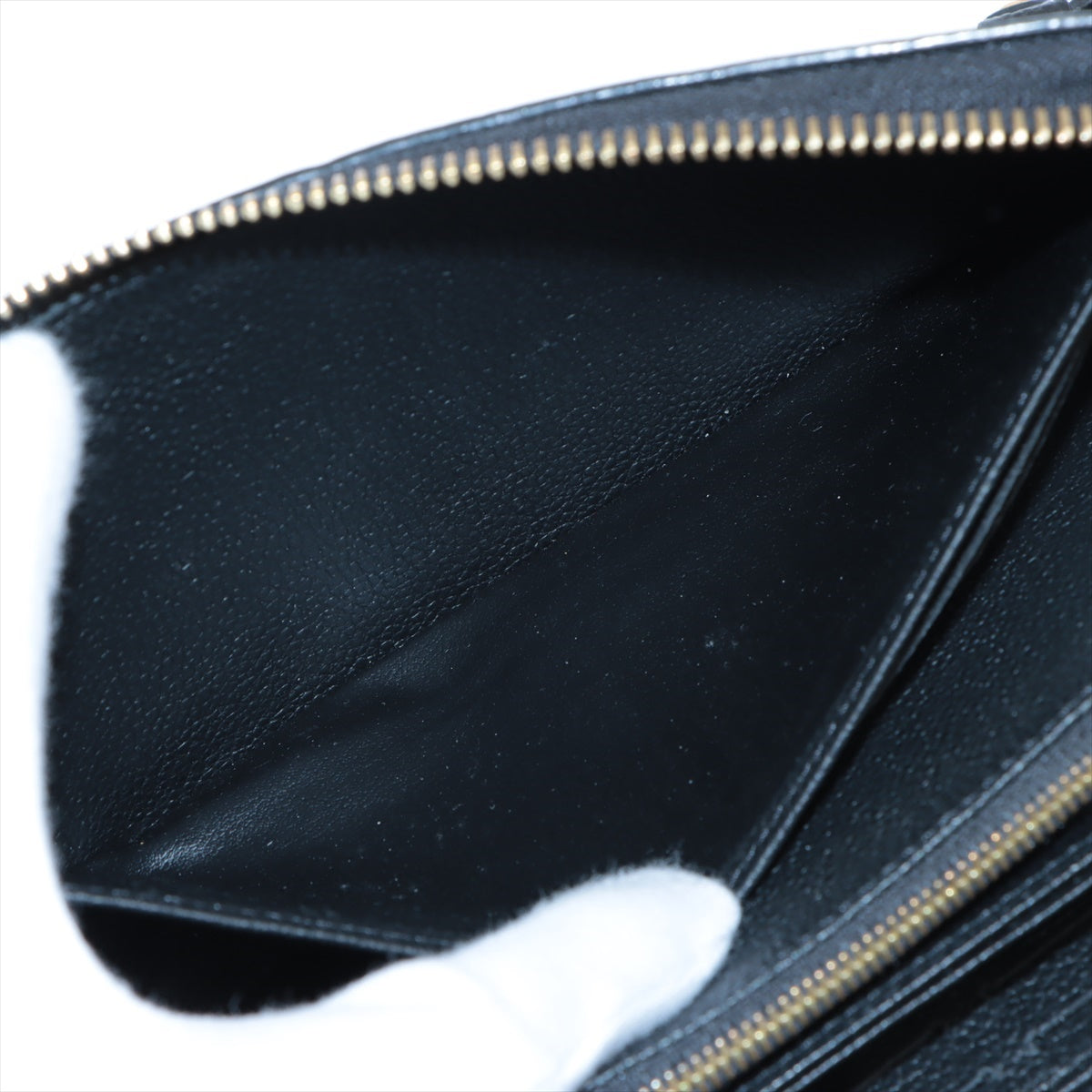 Louis Vuitton Monogram Amplant  Wallet M61864 Noneir Round Zip Wallet