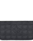 Chanel Black New Travel Line Pouch Bag