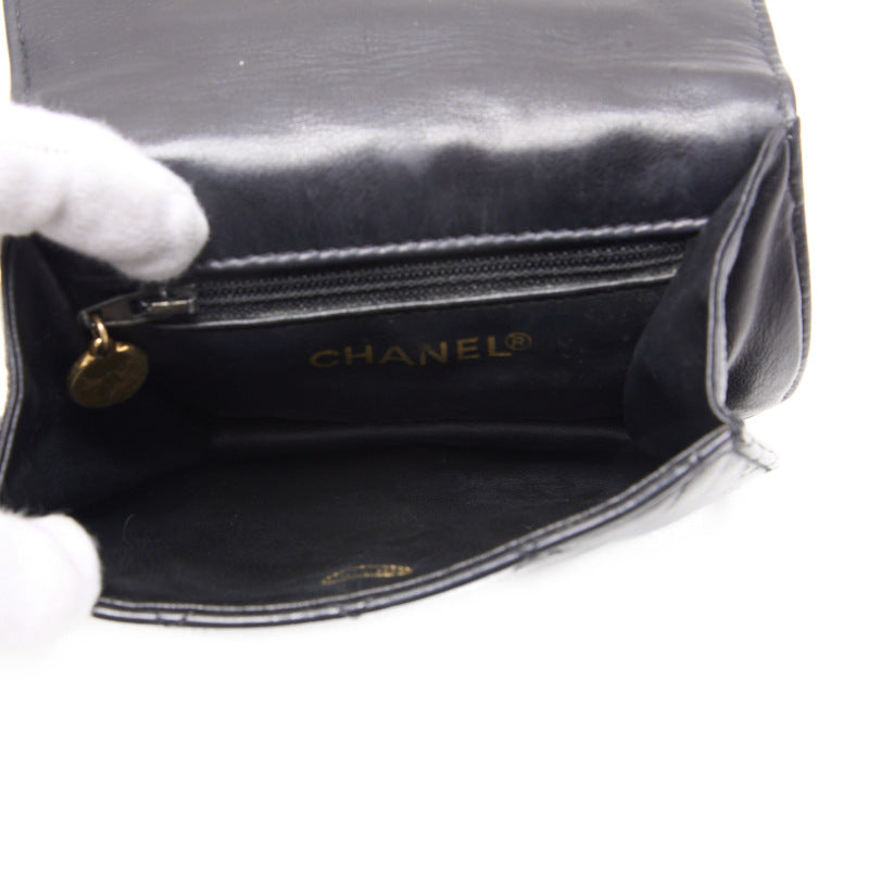 Chanel Matrasse Turn-Lock Waist Bag  Black  S Bag Wester Bag &#39; Shell Bag Hybrid  Ship Eb Shell Online