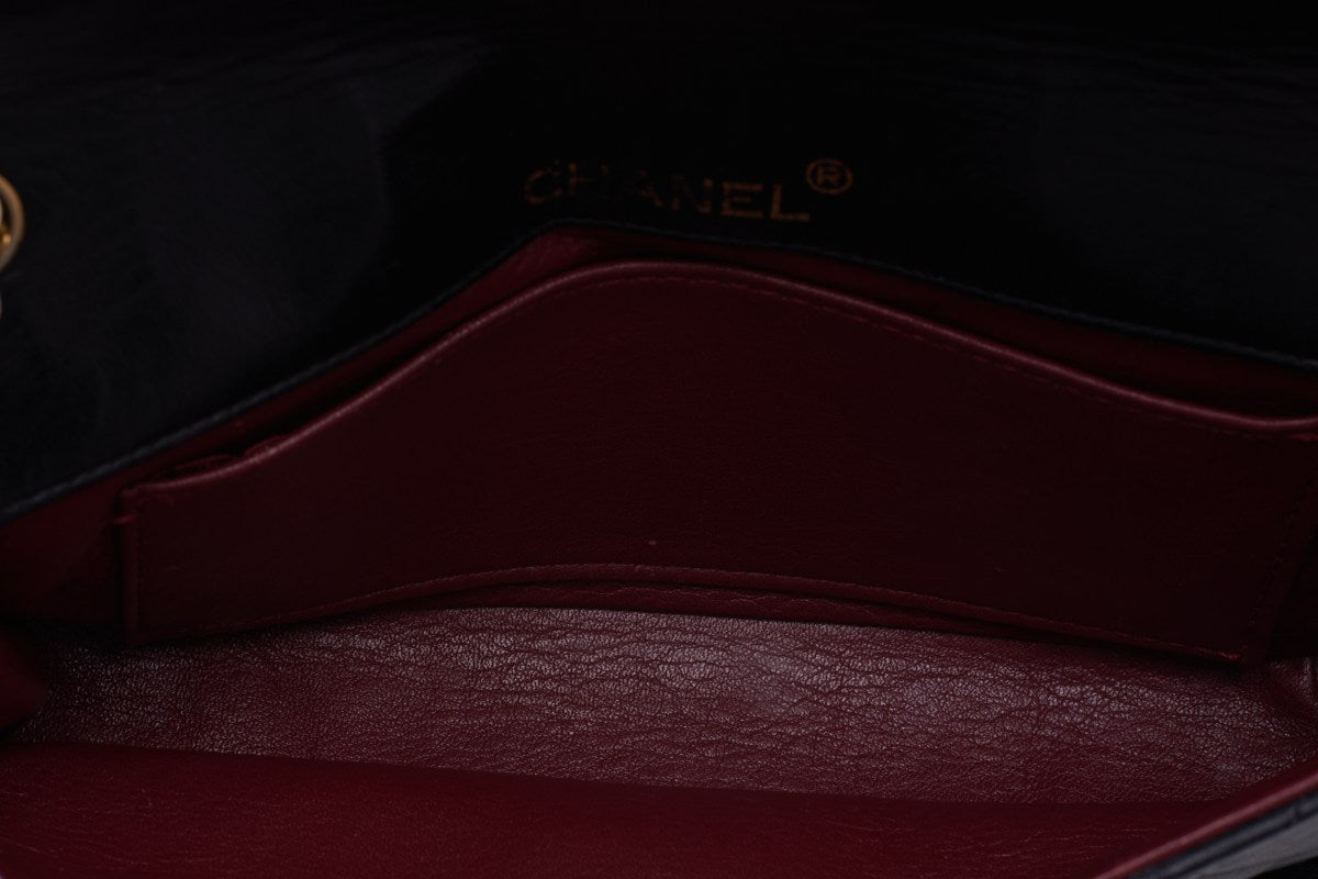 Chanel Matrasse Decacoco Pushlock Chain Shoulder  Black  Shoulder Bag  Shoulder Bag Ladies Shoulder Bag Hybrid 【 Ship】【SS】 E-