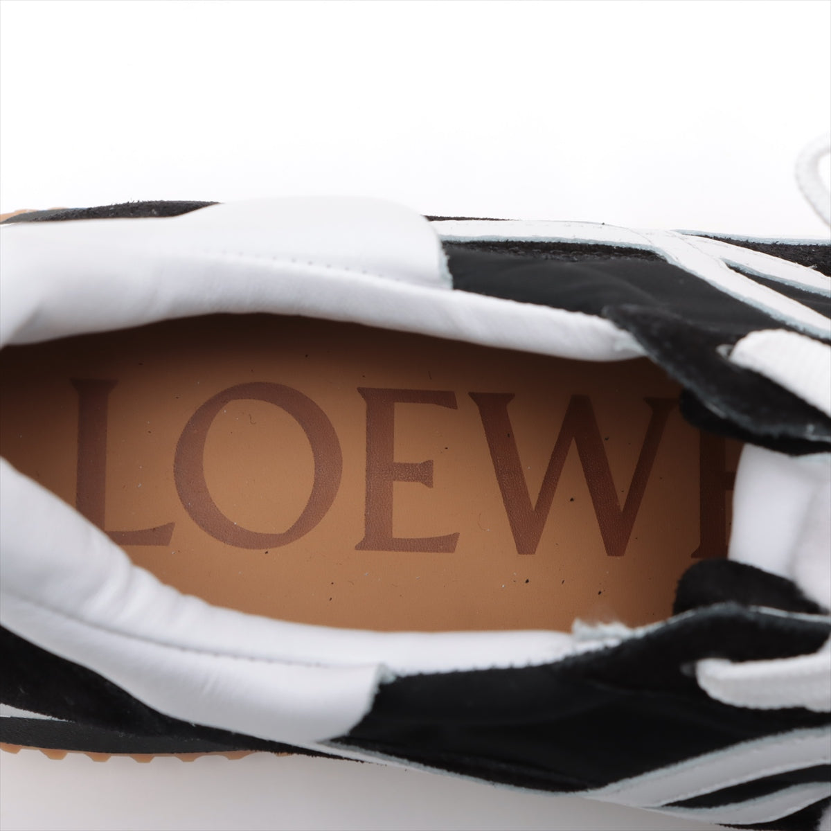 Loewe  Runner Nylon x Leather Sneaker 40 Men Black 592307