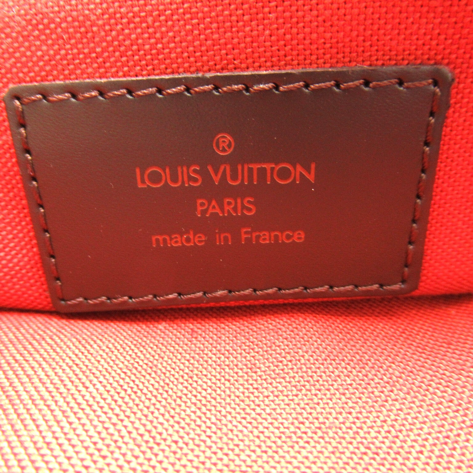 Louis Vuitton Louis Vuitton Clefton Tote Bag PVC Coated Linen Damier  Brown N51149