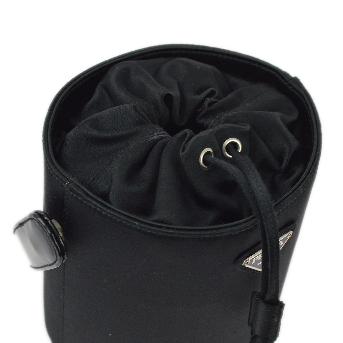 Prada Black Satin Handbag