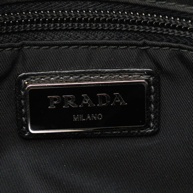 Prada Body Bag Waist Bag Black Nylon  Prada