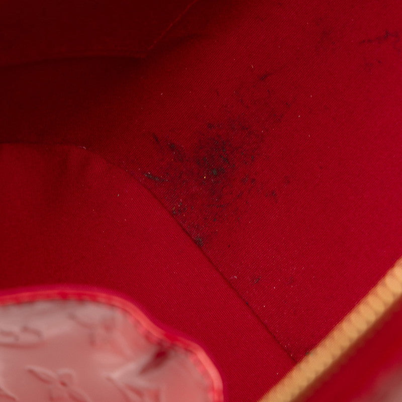Louis Vuitton Monogram Vernis Sherwood GM Shoulder Bag M91490 Pompadour Red Emalje Patent Leather  Louis Vuitton