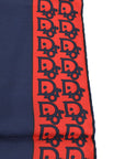Christian Dior Trotter Scarf Navy Small Good