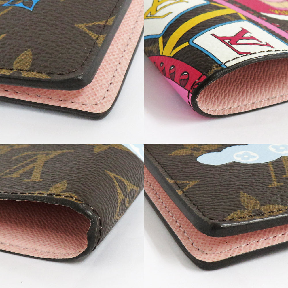 Louis Vuitton Monogram Quartz Carnival Book Cover Viviane Viewing Car Pink Little