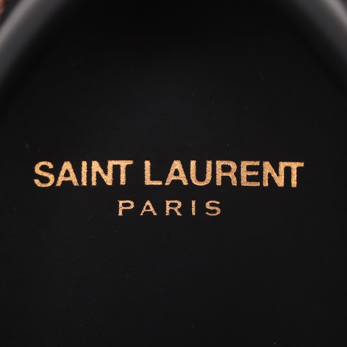 Saint Laurent  Canvas Sneakers 40 Men Brown 603496 Leopard