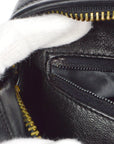 Chanel 1991-1994 Diamond Stitch Camera Bag Small Black Lambskin