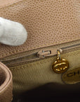Chanel * Brown Caviar Triple CC Backpack