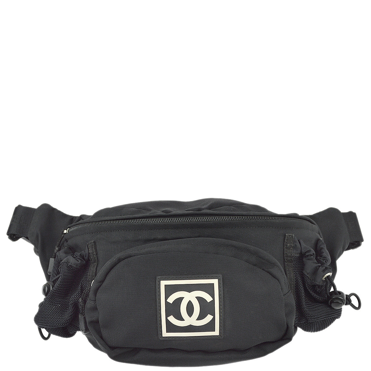 Chanel Black Sport Line Waist Bum Bag