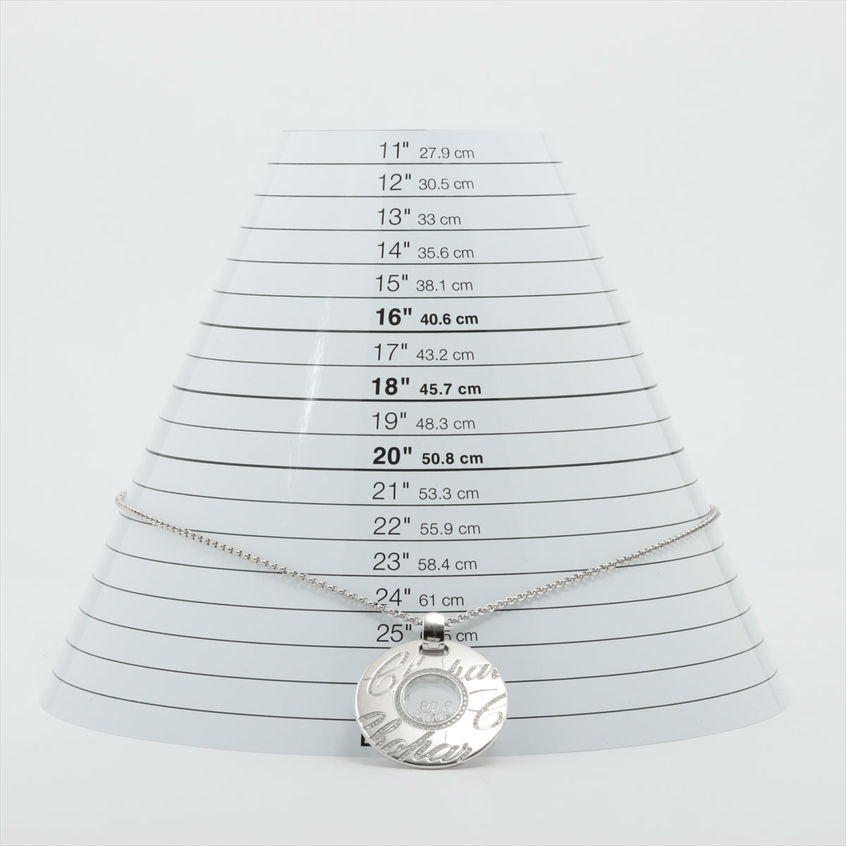 Diamond Diamond Necklace 750 (WG) 52.5g