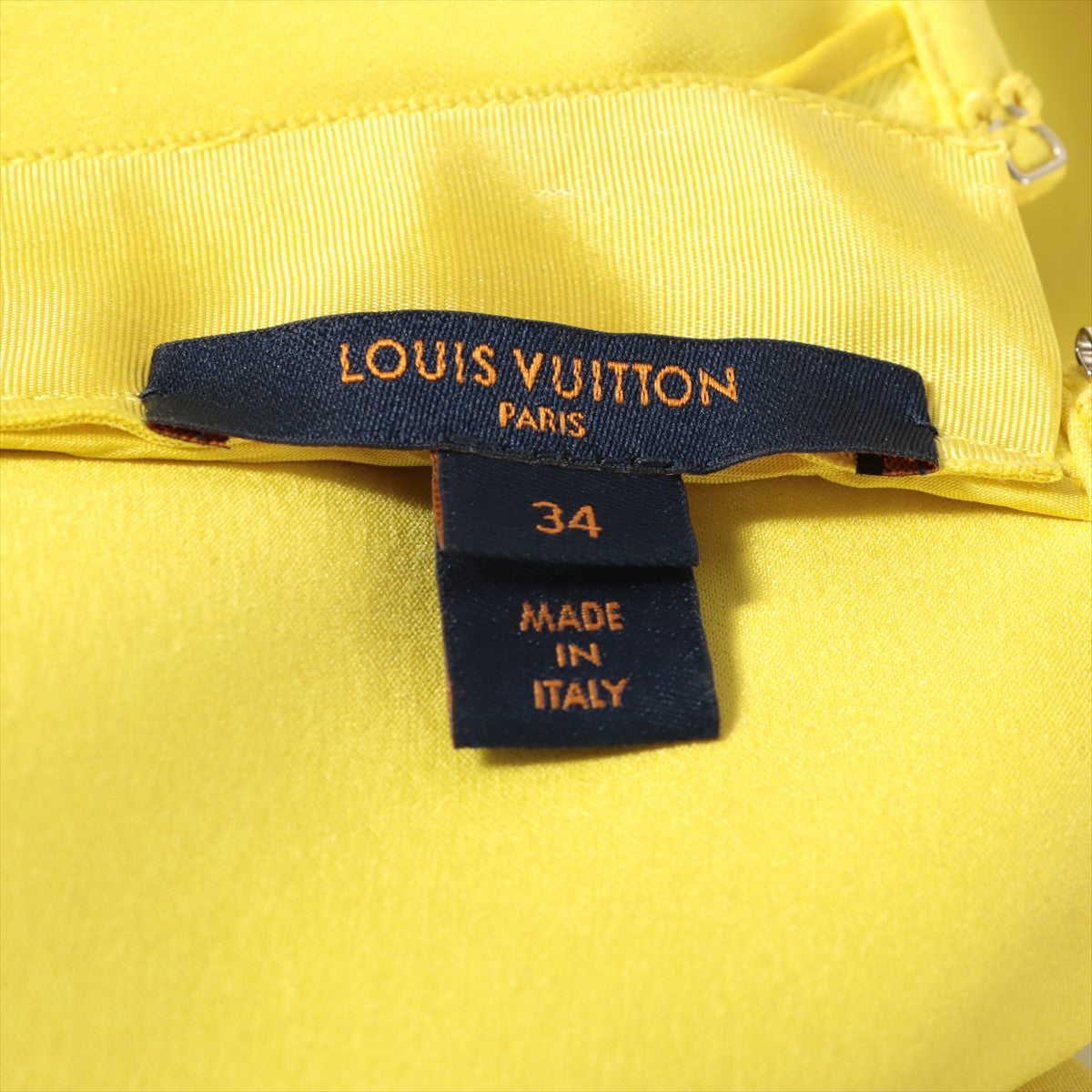 Louis Vuitton 18SS Silk One Earrings 34  Yellow RW181W