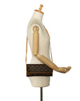 Louis Vuitton Monogram Pochette Twin GM Shoulder Bag M51852 Brown PVC Leather  Louis Vuitton