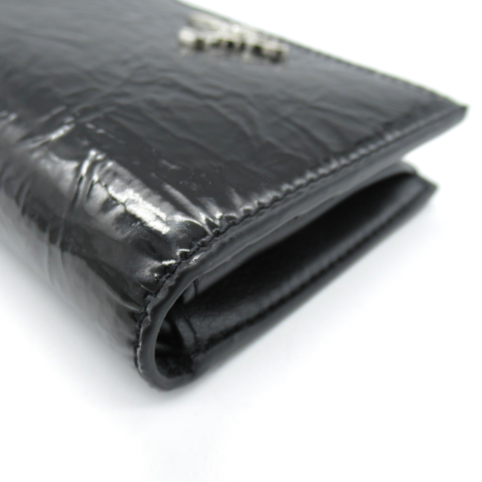 Vivienne Westwood Double Fold Wallet Double Folded Wallet  Leather  Black 51010024S000W