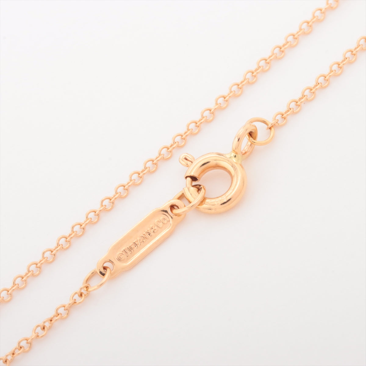 Tiffany&#39;s Centimental Heart Extreme Diamond Necklace 750 (PG) 1.8g
