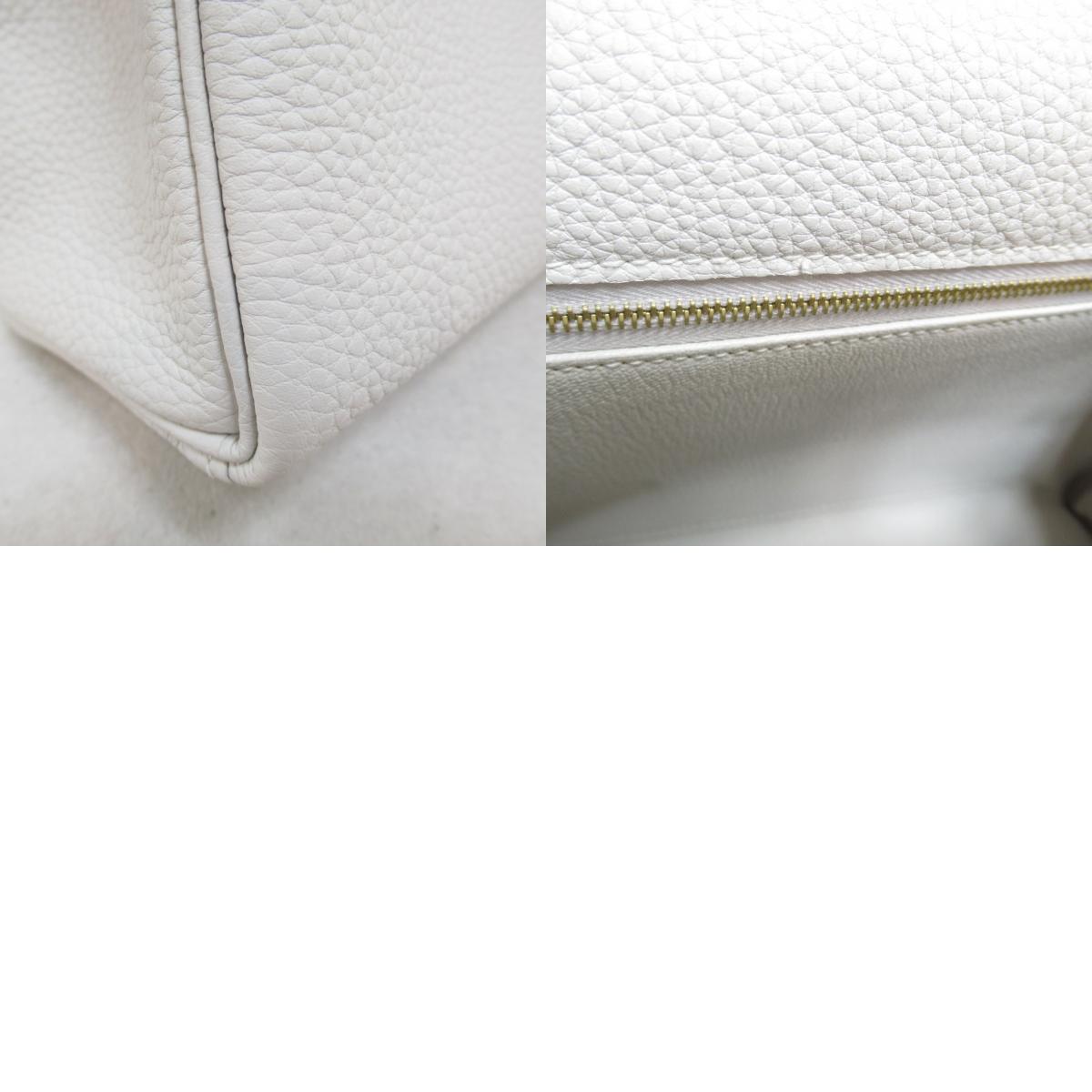 Hermes Kelly 25 Handbag Handbag Handbag Leather Togo  Ivory Gripper