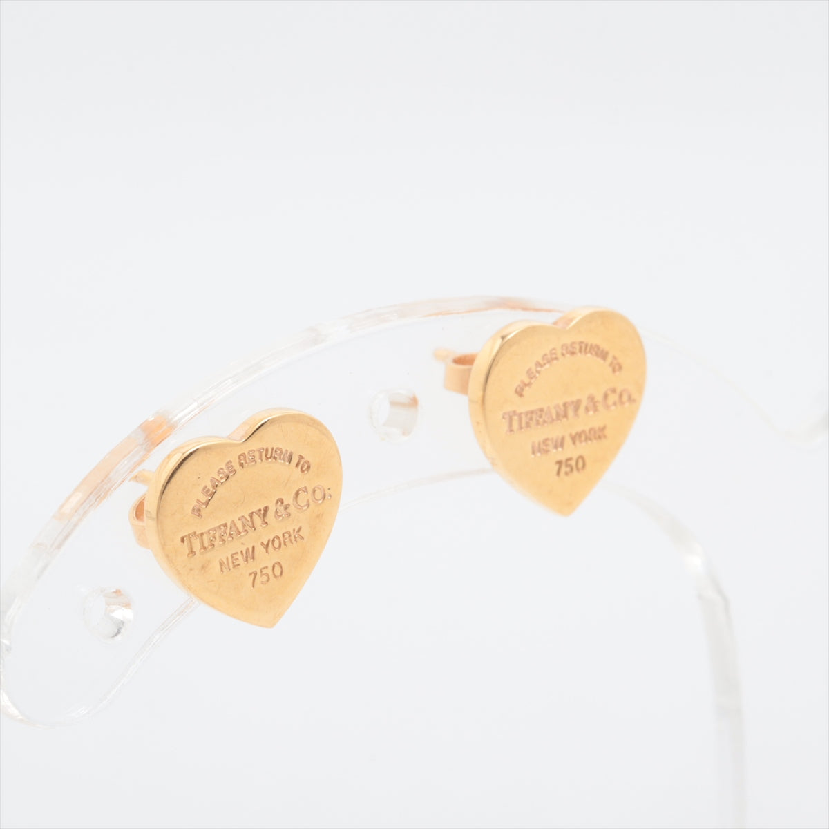 Tiffany’s  to Tiffany’s Heart Tag Heuer Stud_Earrings 750 (PG) 3.1g