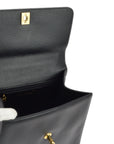 Chanel Black Caviar Braided Shoulder Bag
