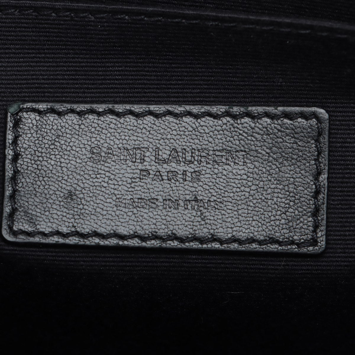 Saint Laurent  Leather Backpack Black 397294