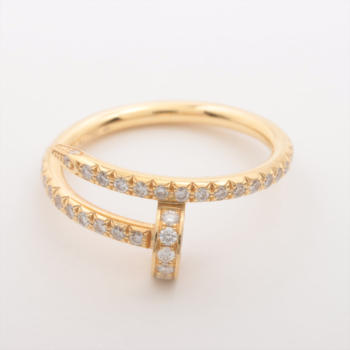 Cartier Juste Anchor Diamond Ring 750 (YG) 2.7g 46 EVA