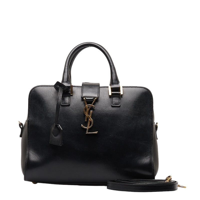 Saint Laurent Handbag 2WAY 472466 Black Leather  Saint Laurent