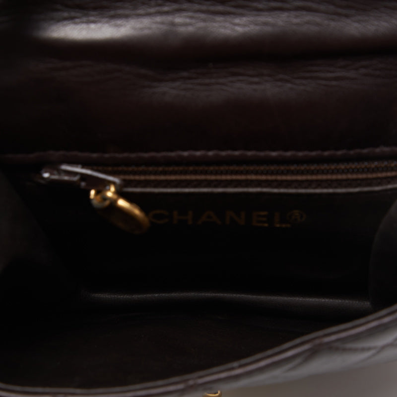 Chanel Matrasse Turn-Lock Waist Bag  Brown (Gen Gold ) Shoulder Bag West Bag  Shoulder Bag Hybrid  Ship E-
