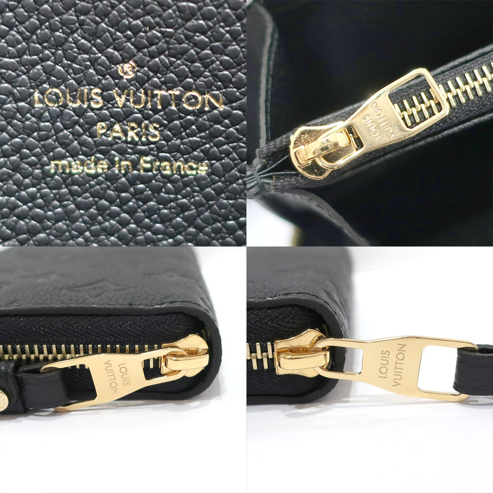 Louis Vuitton  Wallet M61864 Monogram Implant Noir G  Long Wallet  Mens Box Preservation Bag