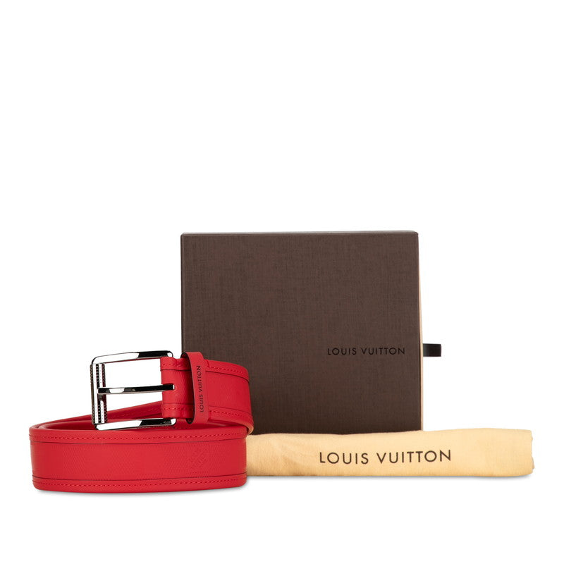 Louis Vuitton Sanctuary Stamp Belt 90/36 M9122 Red Lavender  Louis Vuitton