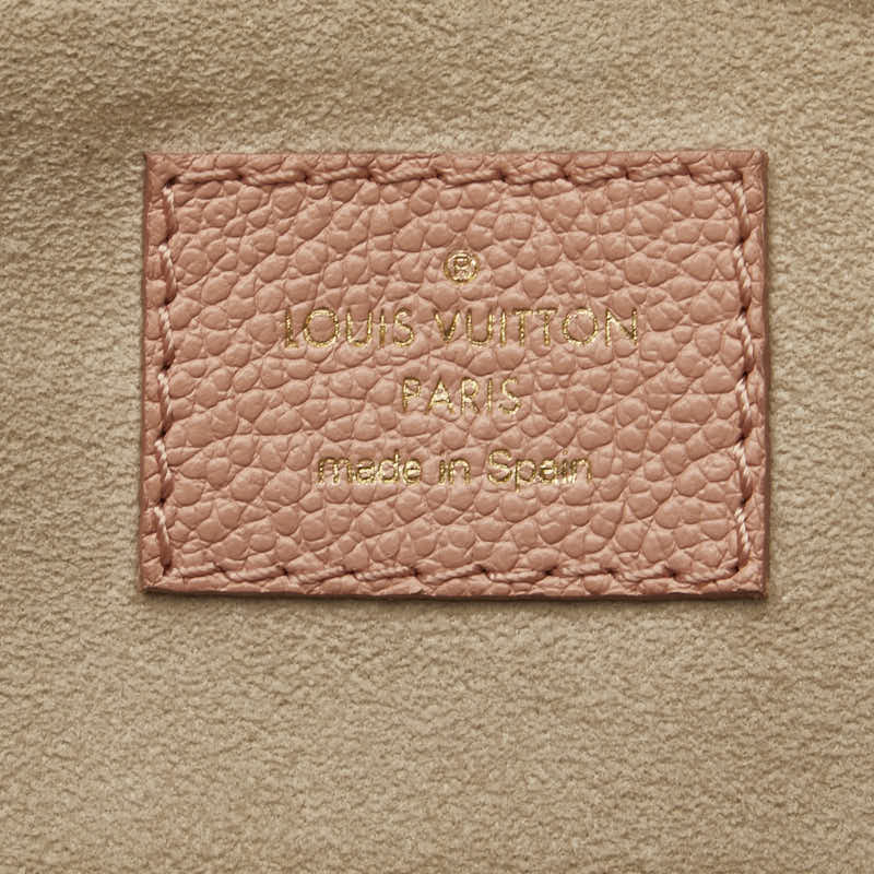 Louis Vuitton Monogram Amplant Ptypalette PM Handbag Shoulder Bag 2WAY M46353 Pink Leather  Louis Vuitton