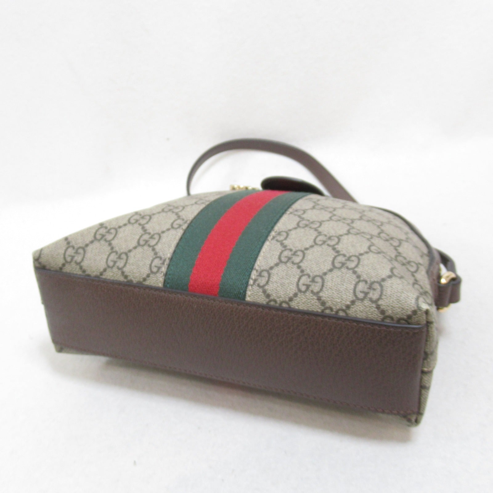 Gucci Shoulder Bag Shoulder Bag PVC Coated Canvas  Beige / Brown 499621