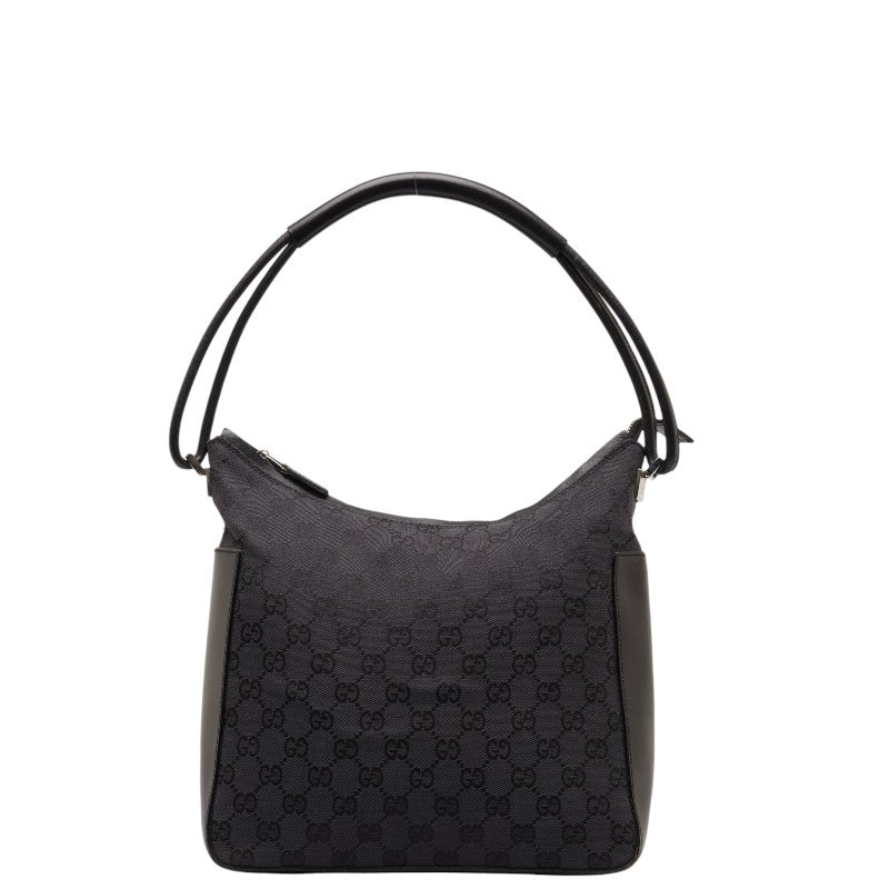 Gucci GG canvas one-shoulder bag 001 3766 Black Leather  Gucci