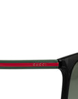 Gucci Sun Glasses GG0508S Black Multicolor  Silicone  Gucci