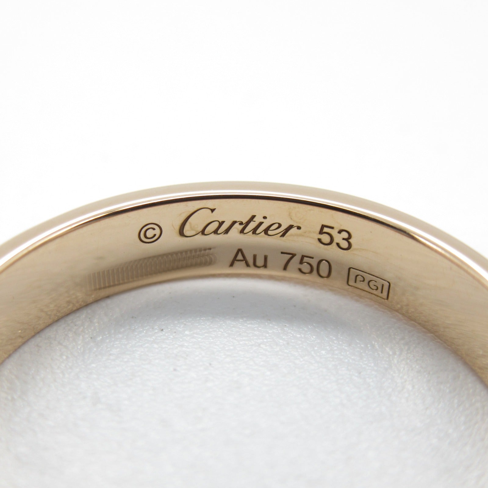 Cartier Cartier Mini- Ring Ring Jewelry K18PG (Pink G)  G