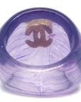 Chanel Ring Purple 