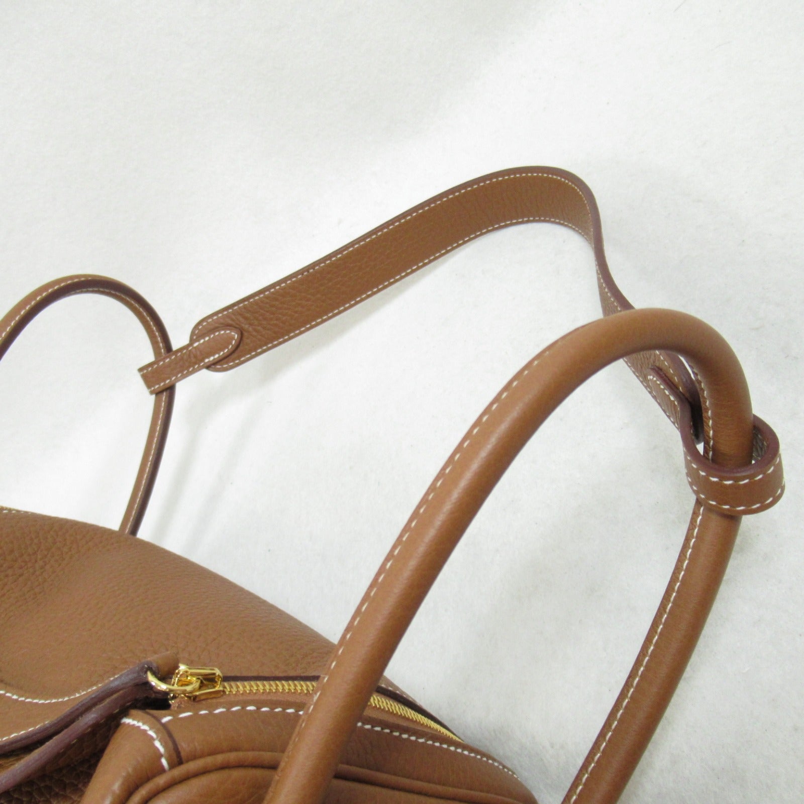Hermes Lindy 26 G Shoulder Bag Shoulder Bag Leather  Clemence  Brown Collection
