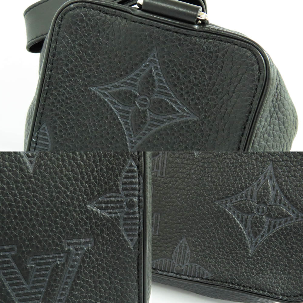Louis Vuitton Vavin NV M57292 Monogram Giant Backpack Handbag Black Trio Shadow Leather  Unisex