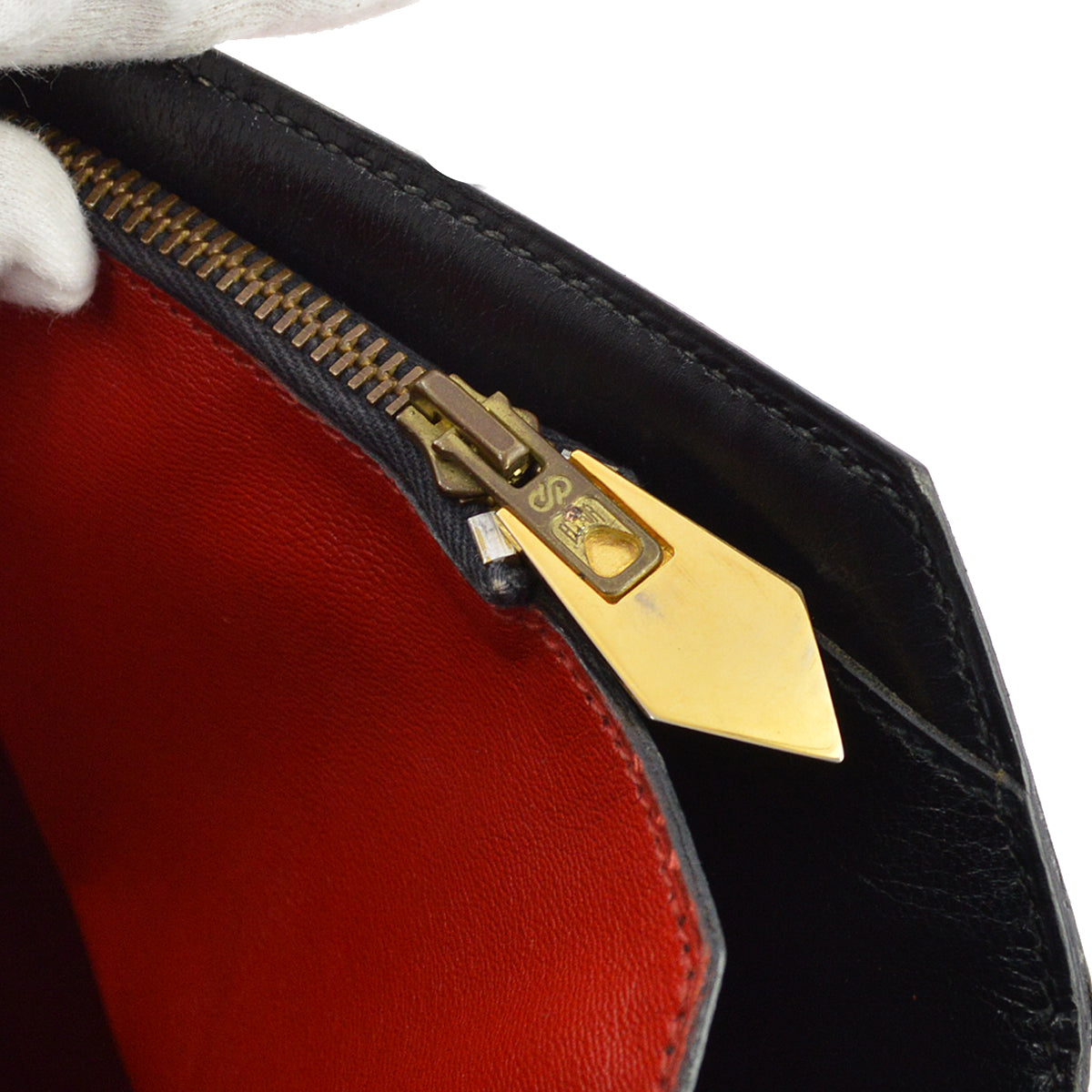 Hermes * Rouge Vif Ostrich Himalaya Handbag