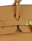 Hermes Natural Epsom Birkin 40 Handbag