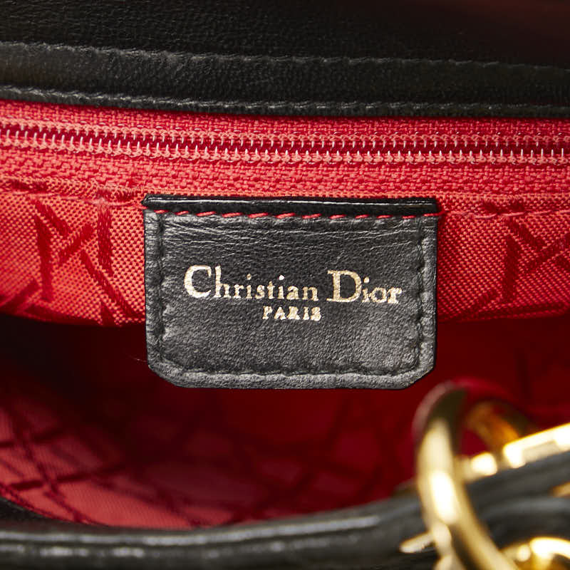 Dior  Dior Lady Handbag Mini-Bags Black  Lady Dior