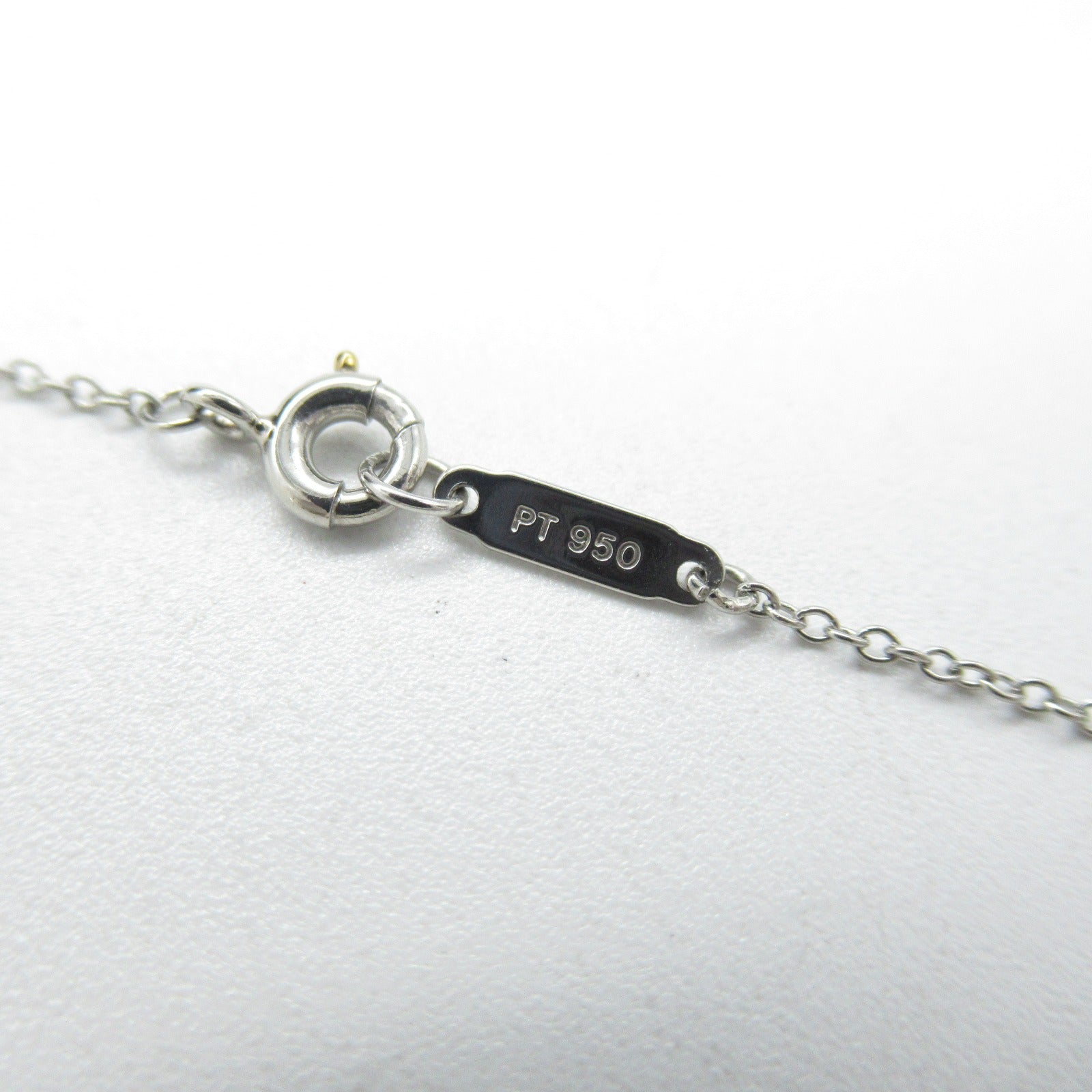 TIFFANY&amp;CO Wall Diamond Necklace Collar Jewelry Pt950 Platinum Diamond  Clearance