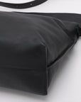Loewe Flemenknot Leather Shoulder Bag Black Shoulder Part  Parts